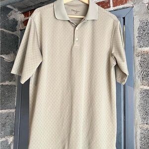Walter Hagen Beige Golf Polo Shirt
